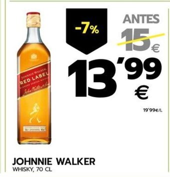 BM Supermercados JOHNNIE WALKER WHISKY, 70 CL oferta