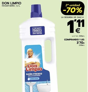 BM Supermercados DON LIMPIO HOGAR BAÑO, 1,3 L oferta