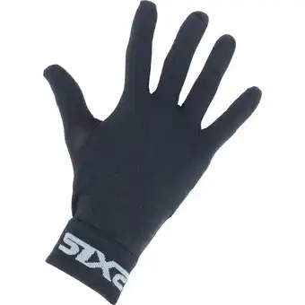 Decathlon Sotoguantes de ciclismo sixs merinos negros de invierno oferta