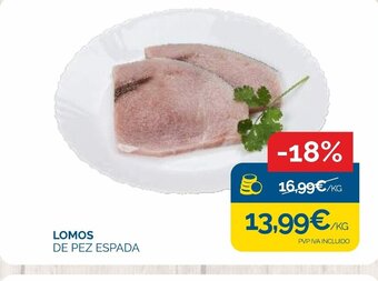 Supermercados La Despensa LOMOS DE PEZ ESPADA oferta