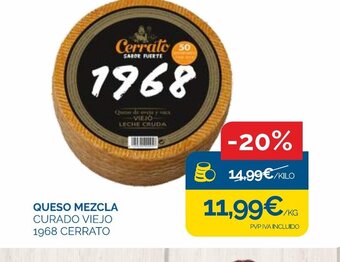 Supermercados La Despensa QUESO MEZCLA CURADO VIEJO 1968 CERRATO oferta