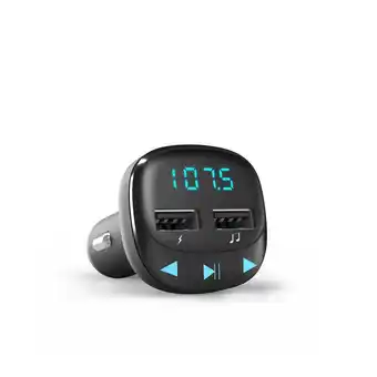 Decathlon Reproductor mp3 energy sistem car transmitter fm black microsd, usb charge, usb oferta