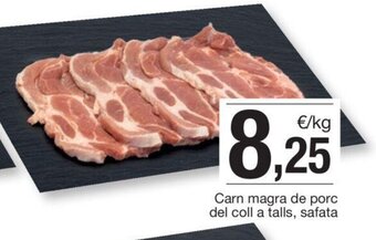 BonpreuEsclat Carn magra de porc del coll a talls, safata oferta