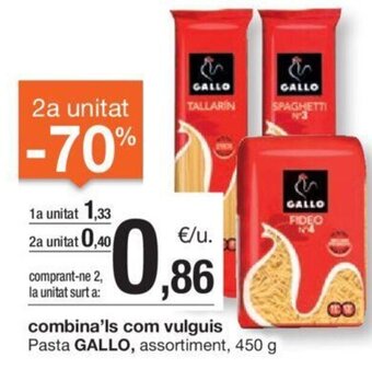 BonpreuEsclat Pasta GALLO, assortiment, 450 g oferta