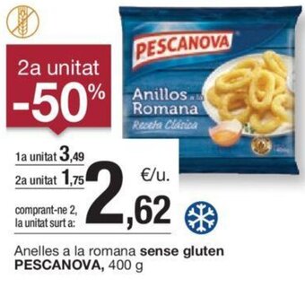 BonpreuEsclat Anelles a la romana sense gluten PESCANOVA, 400 g oferta