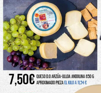 Claudio QUESO D.O ARZÚA-ULLOA ANDOLINA 650 G oferta