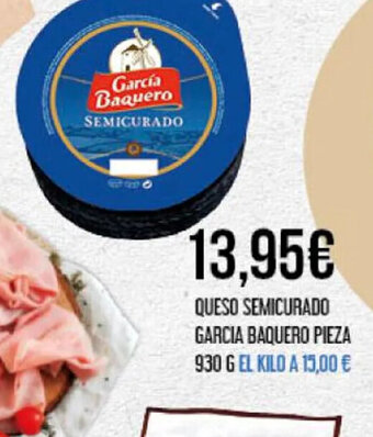 Claudio QUESO SEMICURADO GARCIA BAQUERO PIEZA oferta