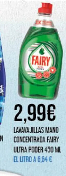 Claudio LAVAVAJILLAS MANO CONCENTRADA FAIRY oferta