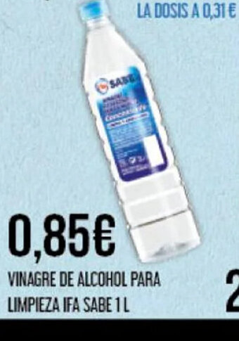 Claudio VINAGRE DE ALCOHOL PARA LIMPIEZA IFA SABE 1 L oferta