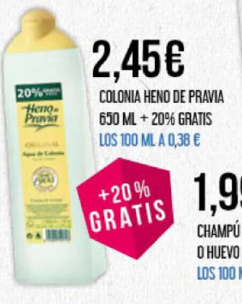 Claudio COLONIA HENO DE PRAVIA oferta