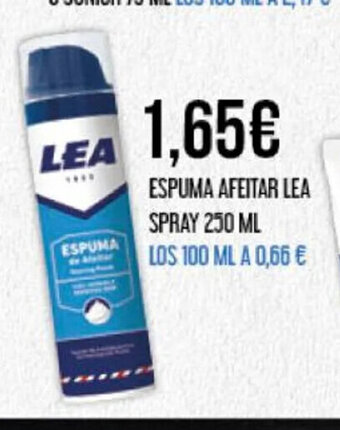 Claudio ESPUMA AFEITAR LEA SPRAY 250 ML oferta