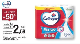 BonpreuEsclat Paper de cuina maxi rotlle COLHOGAR oferta