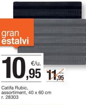 BonpreuEsclat Catifa Rubic, assortiment oferta