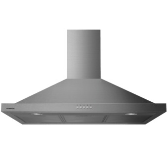 Brico Depôt Campana infiniton cmpp-90s - inox, 90 cm, 400m³/h, 125w, piramidal oferta