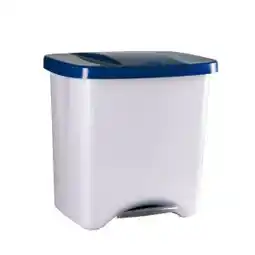 Brico Depôt Cubo denox pedal ecológico 50 l azul oferta