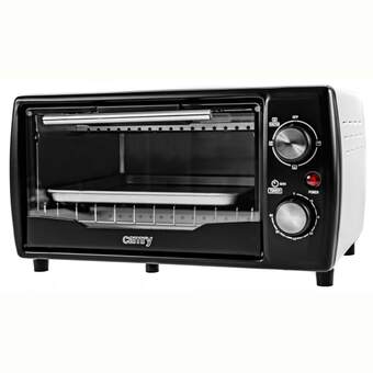 Brico Depôt Horno eléctrico sobremesa, mini horno tostador, 9l negro/plata 1400w camry cr6016 oferta