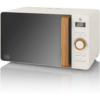 Brico Depôt Nordic microondas digital, 20l, 6 niveles, tempori blanco 800w swan sm22036 oferta