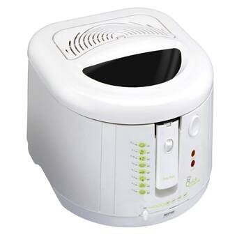 Brico Depôt Freidora eléctrica compacta, 2 l, cubeta desmontab blanco 1600w mpm df-802 oferta