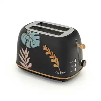 Brico Depôt Tostadora de pan caprizze kaito doble ranura 6 niveles negra oferta