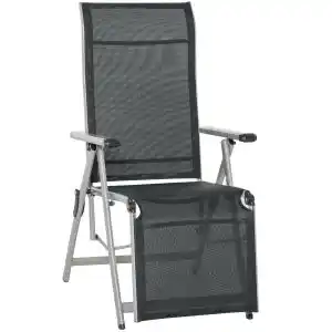Brico Depôt Tumbona reclinable outsunny 84b-537bk oferta