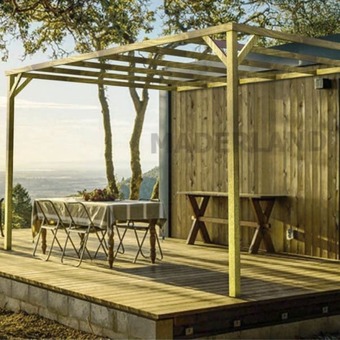 Brico Depôt Pérgola maciza adosada - toledo ad. 600x300cm oferta