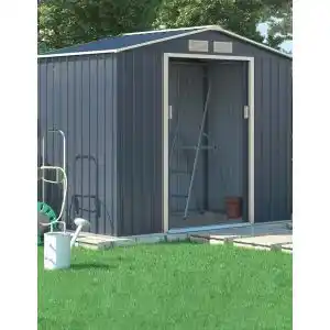 Brico Depôt Caseta cobertizo metal jardin california gris faura oferta