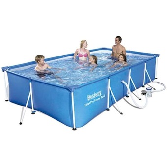 Brico Depôt Piscina steel pro + depuradora 400x211x81 cm 56424 oferta