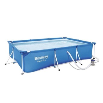 Brico Depôt Piscina rectangular con depuradora 300x200x66 cm oferta