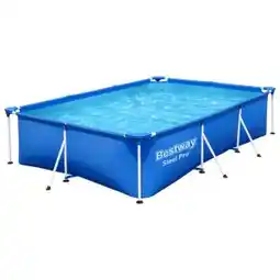 Brico Depôt Piscina desmontable bestway deluxe splash azul 201x300x66cm oferta