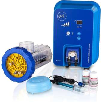Brico Depôt Electrolisis de sal con controlador de ph hasta 100 m3 piscinas gre oferta