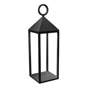 Brico Depôt Farol inalámbrica de diseño led h47cm nuna black oferta