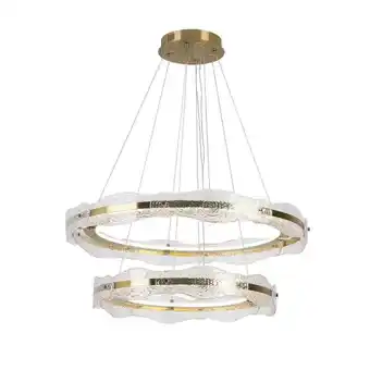 Brico Depôt Lampara de techo lira color dorado oferta