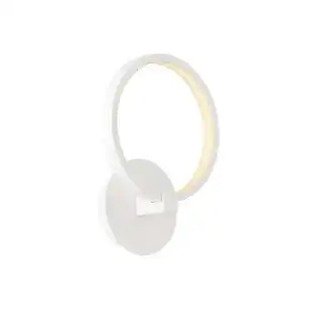 Brico Depôt Aplique de pared, estructura de metal color blanco oferta