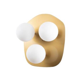 Brico Depôt Aplique de pared, estructura de metal color oro oferta