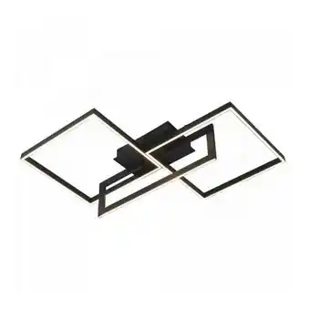 Brico Depôt Aplique-plafon mural negro led 48w dimable mantra oferta