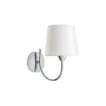 Brico Depôt Lampara aplique guadalajara 1xe14 cromo pantalla blanco de fabrilamp oferta