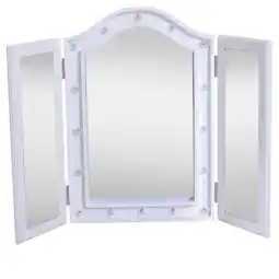 Brico Depôt Espejo de maquillaje mdf blanco 73x53,5x4,5cm oferta