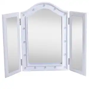 Brico Depôt Espejo de maquillaje mdf blanco 73x53,5x4,5cm oferta