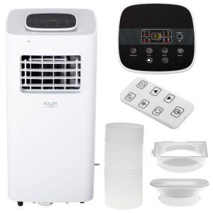 Brico Depôt Aire acondicionado portátil, temporizador, contro blanco 575w adler ad 7924 oferta