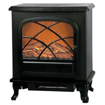 Brico Depôt Chimenea eléctrica 1000w - 2000w con efecto llama oferta