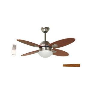 Brico Depôt Ventilador de techo control remoto bermeo niquel de bastilipo oferta