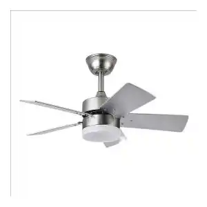 Brico Depôt Ventilador niquel con motor dc marta led 36w fabrilamp oferta
