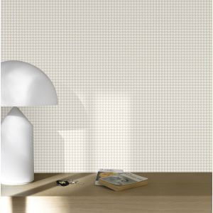Brico Depôt Papel pintado texturizado tnt pata de gallo topo oferta