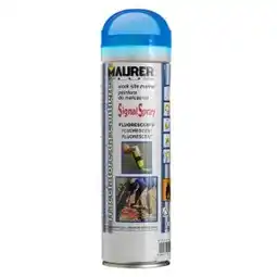 Brico Depôt Spray pintura trazador azul fluorescente 500 ml oferta