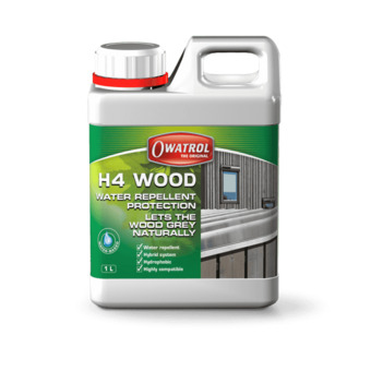 Brico Depôt H4 wood protector hidrofugante para madera incoloro 1 lt oferta