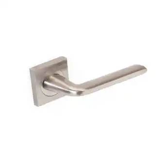 Brico Depôt Emuca manivelas sydney puertas interior, 50x50, aluminio y zamak, níquel satinado oferta