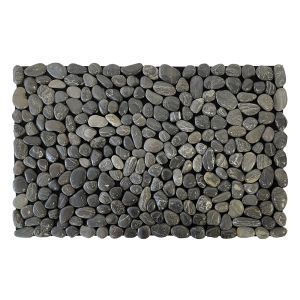 Brico Depôt Acomoda textil – felpudo natural ecológico. (piedra pulida, negra) oferta