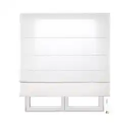 Brico Depôt Estor plegable con varillas, estor traslúcido liso crudo, 120 x 175cm oferta