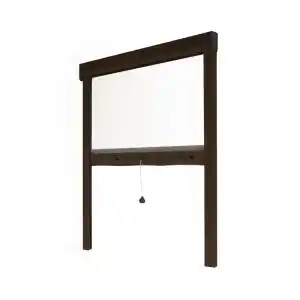 Brico Depôt Mosquitera estor recortable avosdim alu marrón 8014 - an 80 x a 100 cm oferta