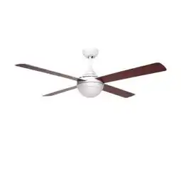 Ventilador de techo bicolor de 4 aspas 122 cm sulion 072817